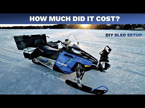 My Snowmobile Ice Fishing Setup: Prices & Breakdown
