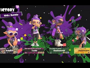 Splatoon 3 Sniping Compilation - Z+F Journey to 5 Star