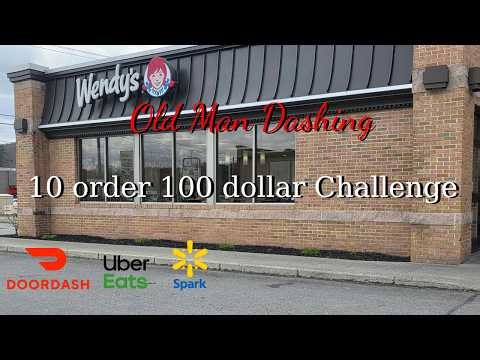 Uber Eats 10 Order 100 Dollar Bonus Challenge