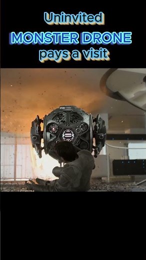 🚨 MONSTER DRONE threatens Tom Cruise I Oblivion #shorts