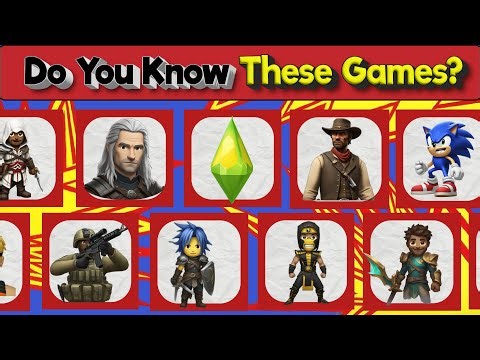 Gaming Quiz Challenge 🕹️ | Can You Identify These Games by Picture?