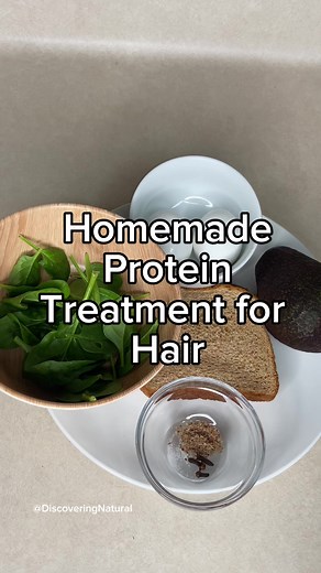 4.5K views · 51 reactions | Finally Homemade Protein Treatment that Your Hair Will Benefit From | DiscoveringNatural | Facebook