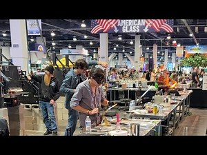 Champs Trade show in Las Vegas Glassblower walk through #champs #glassblower #glassblowing