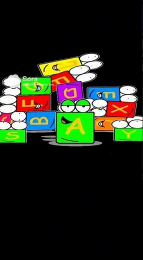 ablock and friends ABC Block alphabet friends