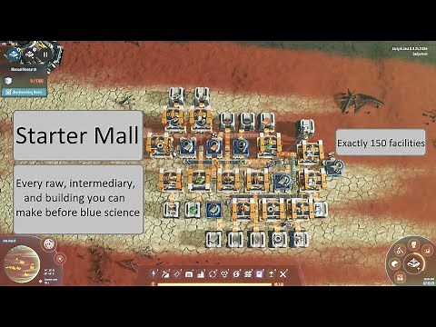 Dyson Sphere Program: Starter Mall Tutorial