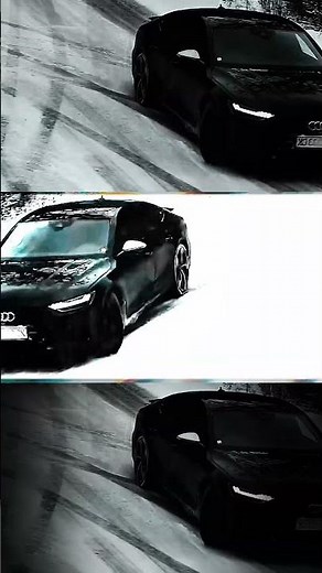 Audi RS7 Drifting on Snow | Pure Quattro Control