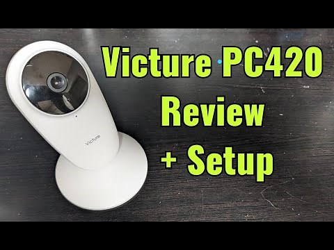 Victure PC420 WiFi Baby Monitor Review + Setup on the App - from Walmart