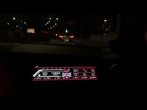 BMW mini F55 F56 F57 2015-2020 助手席用 走行情報表示ディスプレイ