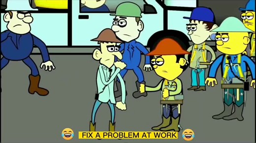 fight at work😎#funny #viral #cartoon #fyp #bluecollar #boxing #welder #refined #refinery