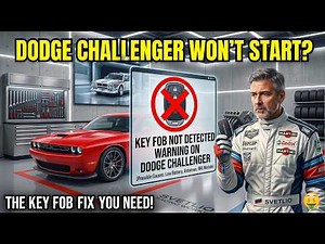 Why Your Dodge Challenger Says "Key Fob Not Detected" & How to Start It