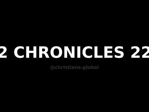 2 Chronicles Chapter 22 | Audio Bible | The Bible Experience