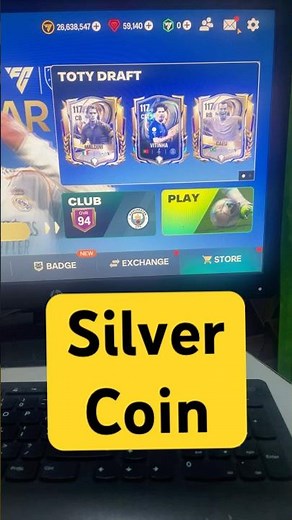 FC mobile used silver Coin #FCMobile #SilverCoins #InGameCurrency #FIFAMobile