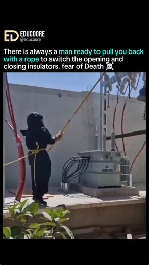 Edu Coore on Instagram: "An isolator switch is a device used to completely disconnect the electrical circuit, especially during maintenance or repair work. It is generally used in high-voltage systems, and the voltage level can range from 11kV to 66kV, 132kV, 220kV, and even up to 400kV, which means it deals with very high and dangerous electricity. An isolator should never be opened or closed under load, because doing so can cause heavy sparking, arc flash, or even an explosion. That is why the