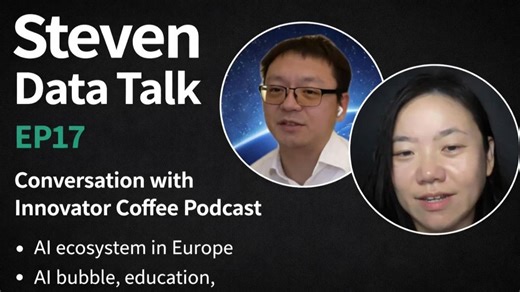 Steven Data Talk EP17 | Conversation with Innovator Coffee Podcast