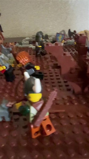 LEGO medieval Viking battle #lego #viking #awesomesauce #fyp