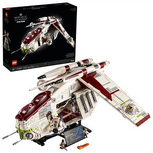 LEGO Star Wars Republic Gunship 75309 Ultimate Collector Series Building Kit (3,292 Pieces)