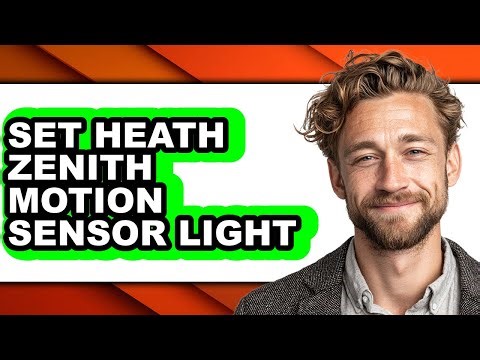 How to Set Heath Zenith Motion Sensor Light - Easy Guide