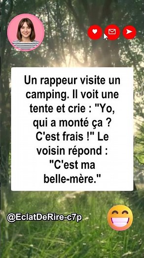 🏕️ Belle-mère fraîche #blagues #humour #comédie #rire #drôle #marrant #france #shorts #youtube