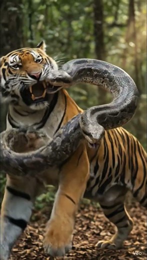 Tiger vs Python