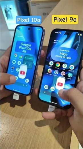 Pixel 10a Vs Picel 9a Speed Test #pixel10a #pixel9a