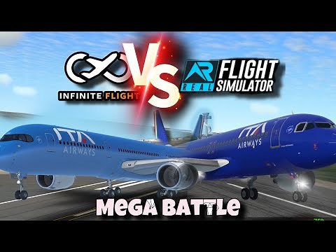 Mega Battle Which one is best? | Real flight simulator VS Infinite Flight Simulator | RFS vs IFS