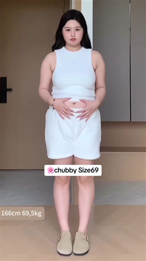 🌸chubby size69 🌸size S-3XL #chubbysize69 #កម្មង់បានណា💌🛍️💵 #ស្រលាញ់ឆាតចូលផេក❤️ #chubbygirl