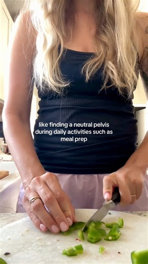 How occupational therapy addresses anterior pelvic tilt🤍 #postpartum #pregnant #health #mom #baby