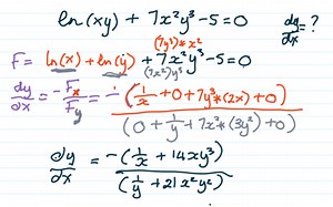 Implicit Differentiation With Partial Derivatives | Educreations