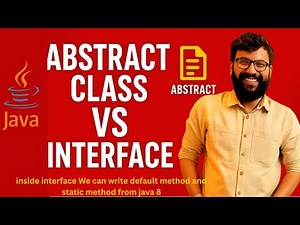 Abstract Class vs Interface in Java | Complete Explanation with Examples