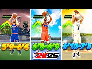 NBA 2K25 BEST JUMPSHOTS FOR ALL BUILDS, HEIGHTS, & 3PT RATINGS in SEASON 7! BEST SHOOTING TIPS 2K25!
