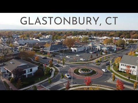 Glastonbury, Connecticut - Fall Drone Tour