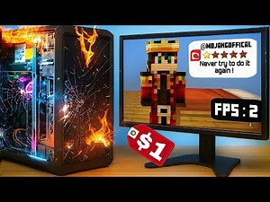 Minecraft with 50 Heavy Texture Packs… (My PC Exploded)