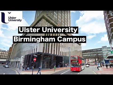 Tour of Ulster University Birmingham Campus🇬🇧