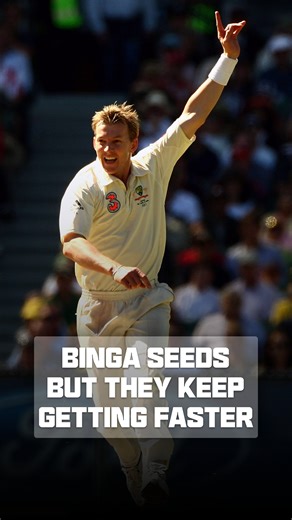 Brett Lee made 150kph almost look easy! What an electrifying player 🔥 Read more: https://cricketa.us/BrettLeeHOF | cricket.com.au