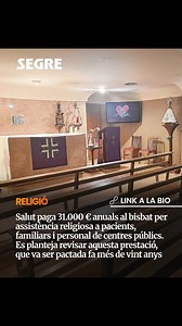 Dos capellans, una agent pastoral i un diaca del bisbat de Lleida presten assistència religiosa als pacients, familiars i professionals de l’hospital Arnau de Vilanova que ho sol·liciten. El bisbat i l’Institut Català de la Salut (ICS), l’empresa pública que gestiona l’hospital, van renovar el seu conveni el 2022 i van fixar les funcions dels mossens al centre: administrar sagraments com la comunió i unció dels malalts, donar atenció espiritual i oficiar una missa diària a la capella de la cinqu