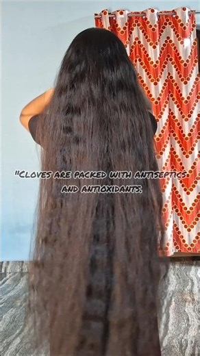 Clove Water:Day 8☘️If you want to stop hair fall & add an instant shine to your hair#haircare #clove