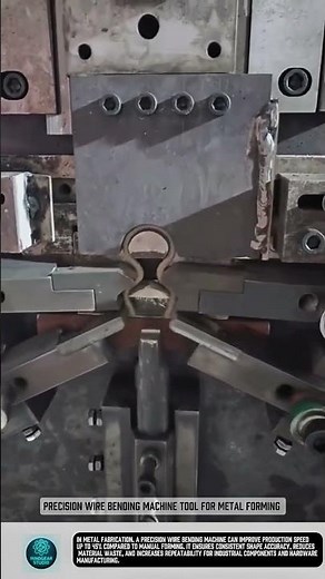 Precision Wire Bending Machine tool for metal forming #tools