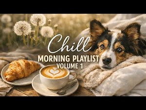 1 Hour Chill Productive Morning Playlist ☀️ Relaxing Coffee Music & Positive Vibes