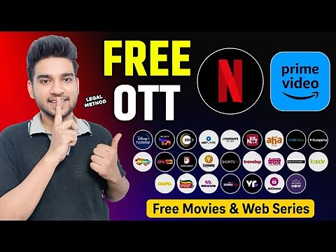 Best Free OTT Apps 2025 | Watch Movies & Web Series Free | 100% Legal & Safe Platforms