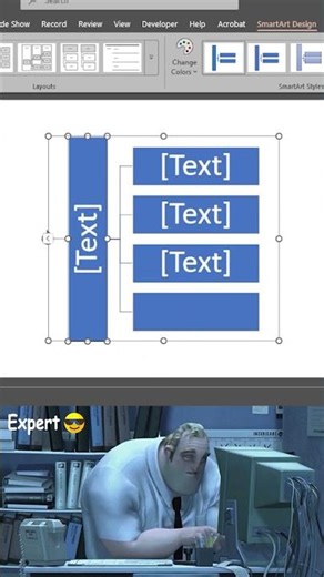 Convert to SmartArt in PowerPoint