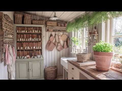 Rural Refurb Meets English Country Cottage: Vintage and Rustic Small Space Decor Ideas