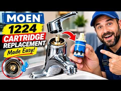 Moen 1224 Cartridge Replacement Made Easy | Step-by-Step Guide!