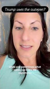 Trumps uses the AUTOPEN???