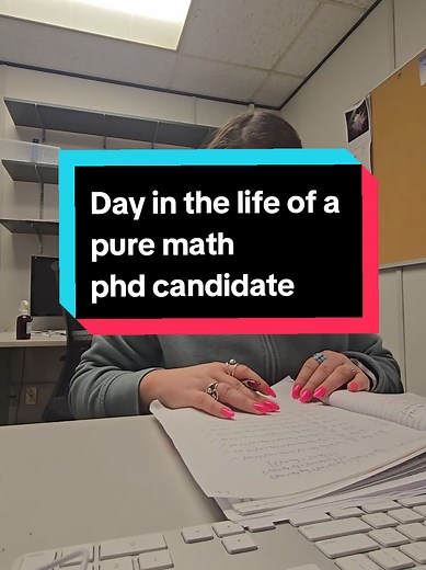 A Day in the Life of a Pure Math PhD Candidate