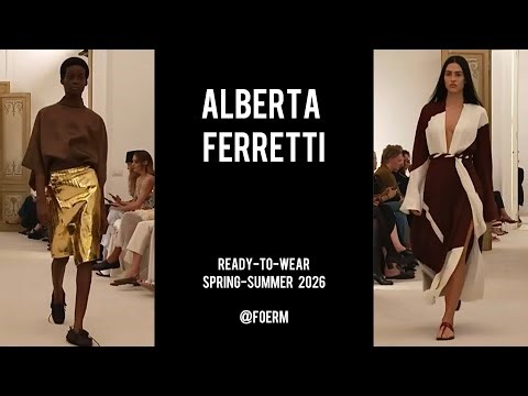 Alberta Ferretti RTW Spring-Summer 2026