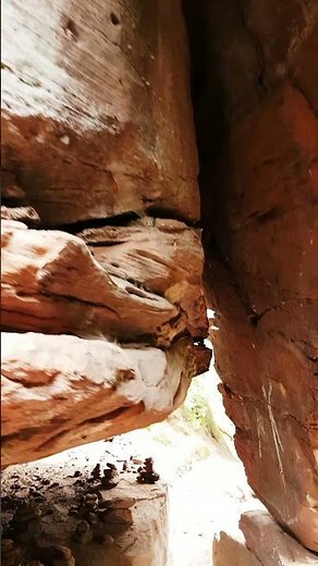 Das magische FELSENTOR zur BURG NEUDAHN - PFÄLZERWALD - Magische Orte im NATURPARK - Süd West Pfalz