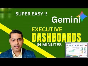 How to Create professional Dashboard using Gemini