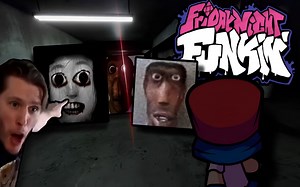 BF也要逃离奥八嘎了！ FNF生草模组 Friday next funkin VS. obunga nextbot