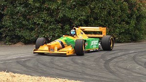 Michael Schumacher’s F1 Car Show Up and Accelerates at Race Event