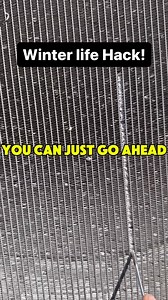Follow us for more life Hacks! #carhacks #lifehacks #winter #radiator | OFF ROAD N CHILL